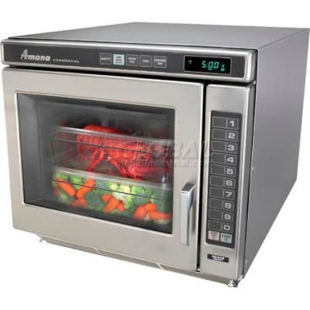 AMANA Amana® RC17S2, Commercial Microwave, 1.0 Cu. Ft., 1700 Watt, Keypad RC17S2